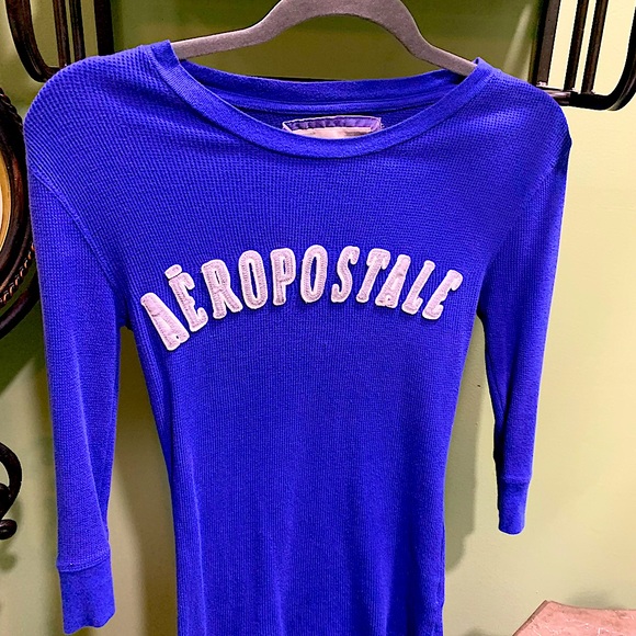 Aeropostale thermal 3/4 length sleeve pullover - Picture 4 of 9
